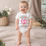 Body Bébé Personnalisé – Cadeau Pour La Première Fête Des Mères - Je T'aime De Tout Mon Petit Cœur
