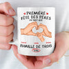 Mug Personnalisé À Effet Imprimé 3D Gonflé –  Cadeau Fête des Pères – En Forme De Cœur