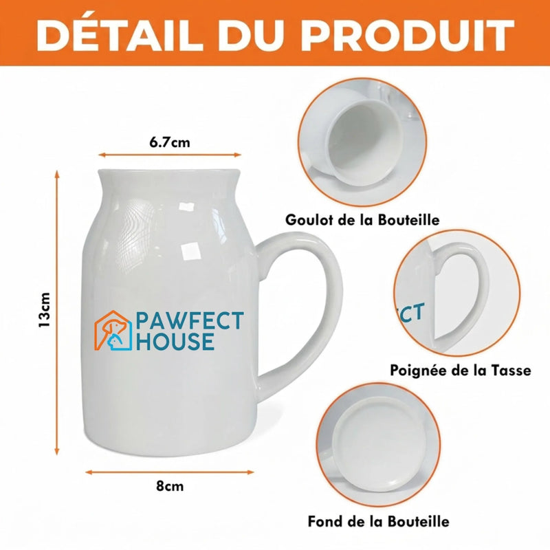 Vase À Fleurs Personnalisée – Cadeau Pour Maman, Mamie – Comme Des Fleurs, Nous Grandissons