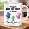 Mug Personnalisé À Effet Imprimé 3D Gonflé –  Cadeau Fête des Pères – Les Couleurs Des Membres