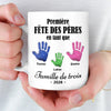 Mug Personnalisé À Effet Imprimé 3D Gonflé –  Cadeau Fête des Pères – Les Couleurs Des Membres