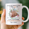 Mug Personnalisé avec Photo –  Cadeau Fête des Pères – Je Suis La Plus Chanceuse Du Monde