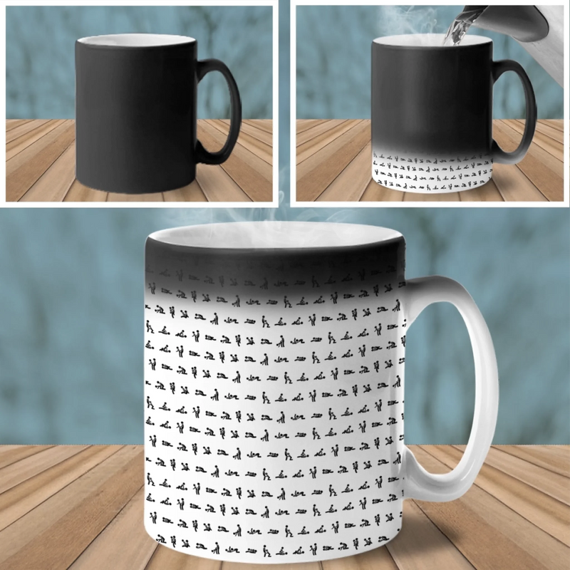 Mug Personnalisé –  Cadeau pour couple – Message Humoristique Caché