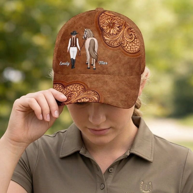 Personnalisée Casquette Classique – Cadeau Pour Amoureux Des Chevaux – Vrais Passionnés De Chevaux