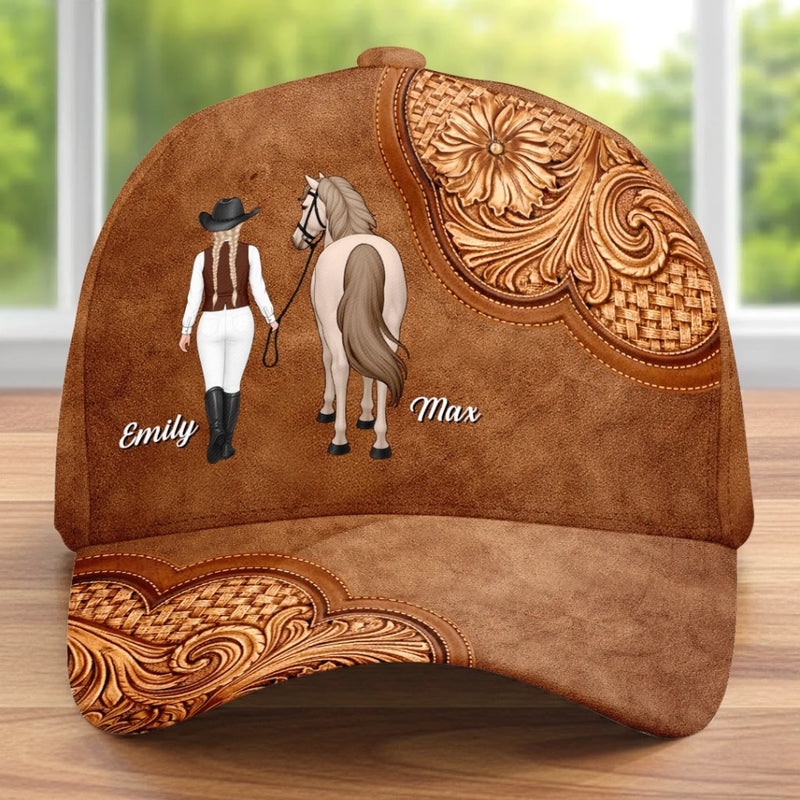 Personnalisée Casquette Classique – Cadeau Pour Amoureux Des Chevaux – Vrais Passionnés De Chevaux
