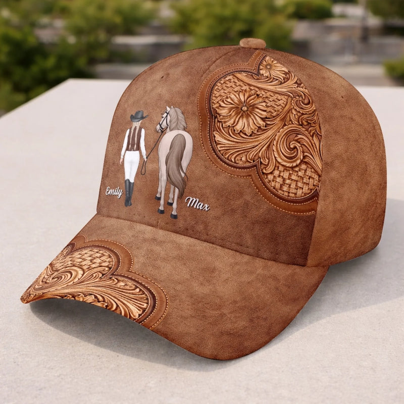 Personnalisée Casquette Classique – Cadeau Pour Amoureux Des Chevaux – Vrais Passionnés De Chevaux