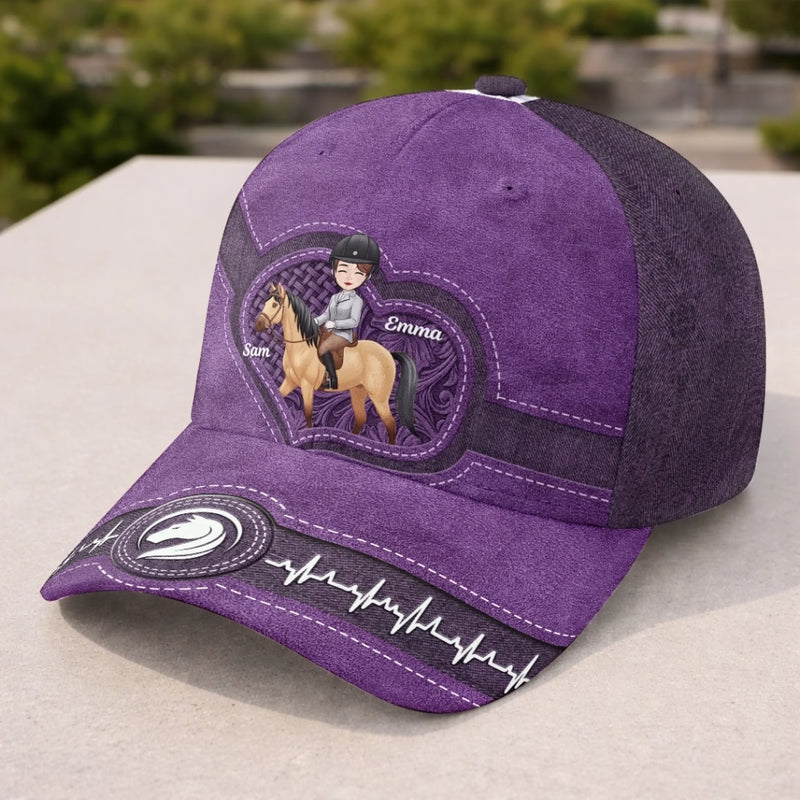 Personnalisée Casquette Classique – Cadeau Pour Amoureux Des Chevaux – Ma Plus Grande Passion