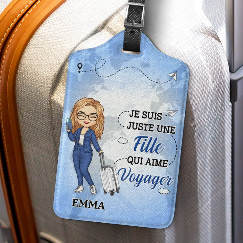 Étiquette De Bagage Personnalisée – Cadeau Pour Soi-Même – Le ciel m’appelle et je dois partir
