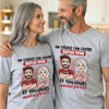 T-Shirt Unisexe Personnalisé – Cadeau Pour Couple – Toujours ensemble
