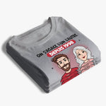 T-Shirt Unisexe Personnalisé – Cadeau Pour Couple – Toujours ensemble