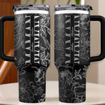 Tumbler Gravé Personnalisé 40oz – Cadeau Pour Maman, Mamie – L’amour Commence avec Elle