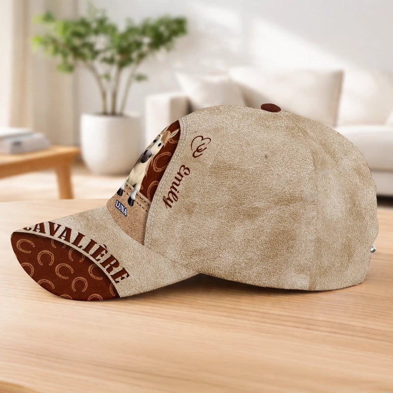 Personnalisée Casquette Classique – Cadeau Pour Amoureux Des Chevaux – Chevaux De Guerre Robustes