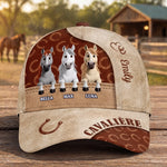 Personnalisée Casquette Classique – Cadeau Pour Amoureux Des Chevaux – Chevaux De Guerre Robustes