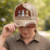 Personnalisée Casquette Classique – Cadeau Pour Amoureux Des Chevaux – Chevaux De Guerre Robustes