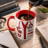 Mug Bicolore Personnalisé – Cadeau pour médecin, infirmière – Cœur de guérisseur