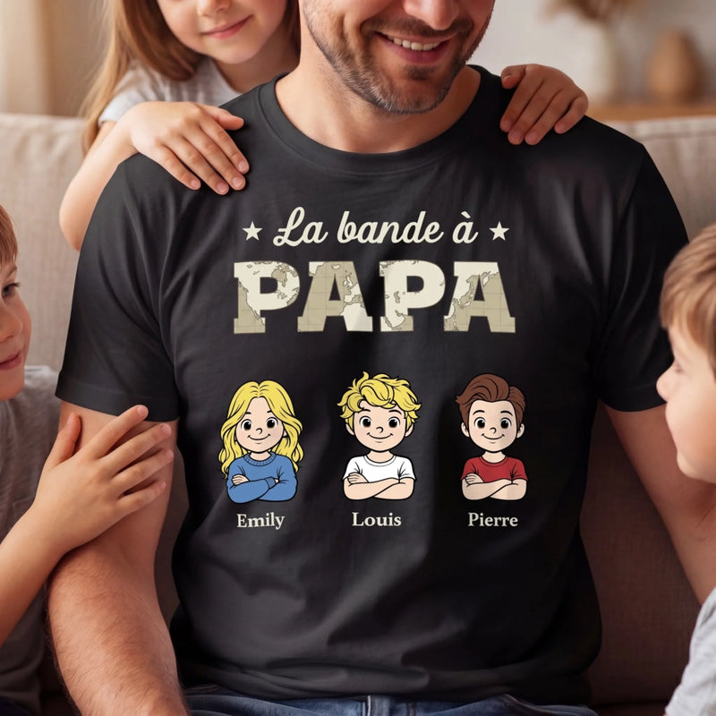 T-shirt Unisexe, T-shirt Premium, Hoodie Personnalisé – Cadeau Pour Papa, Papi – La Bande À Papy