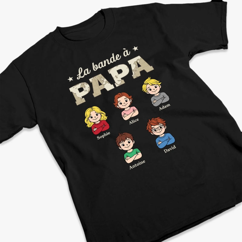 T-shirt Unisexe, T-shirt Premium, Hoodie Personnalisé – Cadeau Pour Papa, Papi – La Bande À Papy