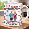 Mug Personnalisé À Effet Imprimé 3D Gonflé –  Cadeau Fête Des Mères pour Fille – La Maternité Est Merveilleuse