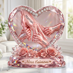 Plaque Acrylique Personnalisée - Cadeau Pour Maman - Le Précieux Amour De Ma Mère