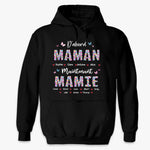 T-shirt Unisexe, T-shirt Premium, Hoodie Personnalisé – Cadeau Pour Maman, Mamie - Devenir Mère D'abord