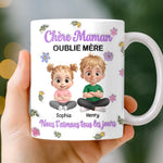 Tasse Personnalisée –  Cadeau Fête Des Mères Pour Maman – Chère Maman Nous t'aimons