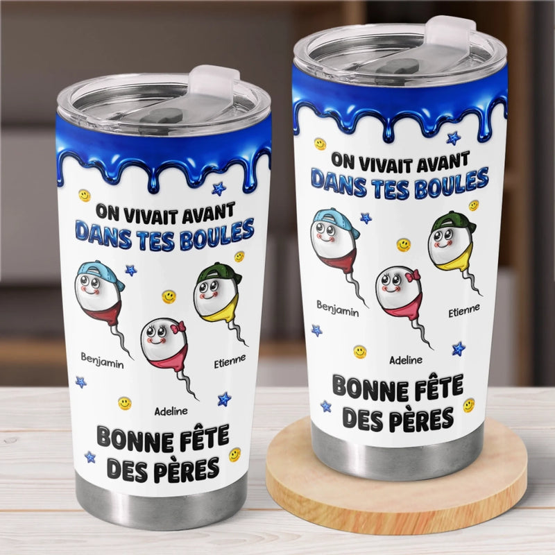 Gobelet Isotherme Personnalisé – Cadeau Fête des Pères Pour Papa – Tout a Commencé Avec Toi