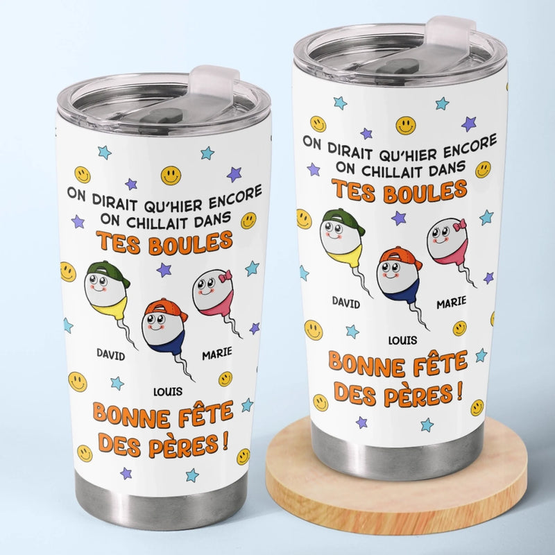 Gobelet Isotherme Personnalisé – Cadeau Fête des Pères Pour Papa – On Chillait