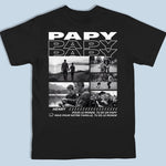 T-Shirt Imprimé Au Dos Personnalisé Photo – Cadeau Pour Papa, Papi – Tu Es Tout Pour Moi