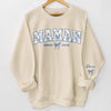 Sweatshirt Ou Hoodie Unisexe Personnalisé Avec Design Sur La Manche - Cadeaux Pour Maman, Grand-Mère - Maman Réchauffe Tous Nos Cœurs