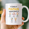 Tasse Personnalisée – Cadeau Fête Des Mères Pour Maman – Enfants Malicieux
