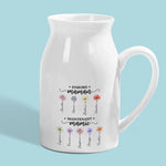 Vase À Fleurs Personnalisée – Cadeau Pour Maman, Mamie – Ton amour fleurit toujours