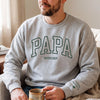 Sweatshirt Ou Hoodie Unisexe Personnalisé Avec Design Sur La Manche - Cadeaux Pour Papa, Grand-Père - Tu Comptes Pour Moi
