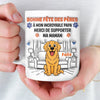 Tasse Personnalisée – Cadeau pour Papa de Chien – Merci de supporter
