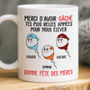 Mug Personnalisé –  Cadeau Fête des Mères – Cadeau Humoristiques pour Maman – Merci De Nous Avoir Supportés
