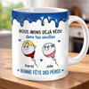 Mug Personnalisé à Effet 3D Gonflé – Cadeau Fête des Pères – Cadeau Humoristiques pour Papa – Survivante de Toute Mon Enfance