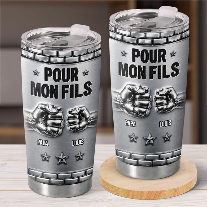 Gobelet Personnalisé – Cadeau Pour Fils - Donne Toujours Le Meilleur de Toi-même