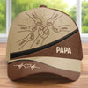 Personnalisée Casquette Classique – Cadeau Pour Papa, Papy – On Est Trop Cool !