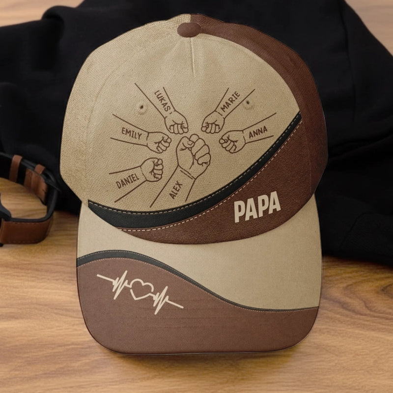 Personnalisée Casquette Classique – Cadeau Pour Papa, Papy – On Est Trop Cool !