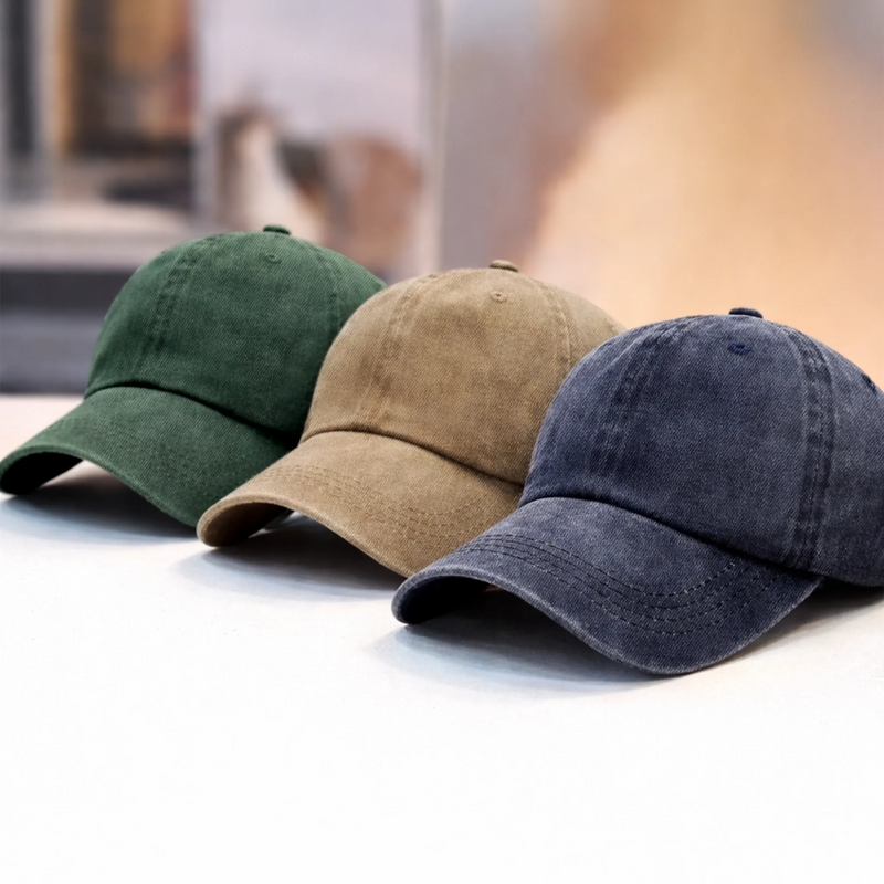Casquette De Baseball En Jean Délavé Personnalisée – Cadeau Humoristiques Pour Papa –  Membre À Vie