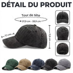Casquette De Baseball En Jean Délavé Personnalisée – Cadeau Humoristiques Pour Papa –  Membre À Vie