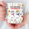 Mug Personnalisé à Effet 3D Gonflé – Cadeau Fête des Pères – Cadeau Humoristiques pour Papa – Les Mini Versions De Papa
