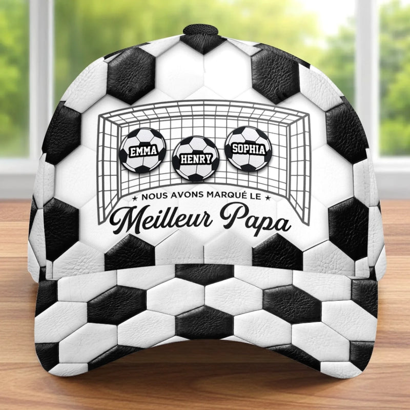 Personnalisée Casquette Classique – Cadeau Pour Papa, Papi – Club De Supporters De Football