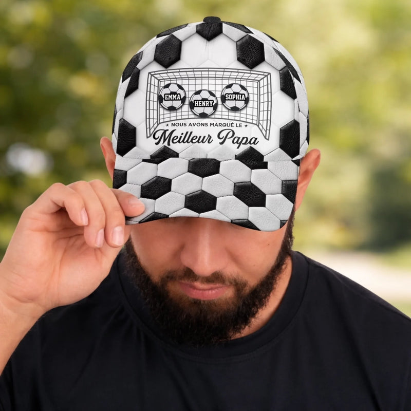 Personnalisée Casquette Classique – Cadeau Pour Papa, Papi – Club De Supporters De Football