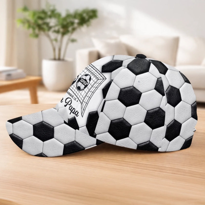 Personnalisée Casquette Classique – Cadeau Pour Papa, Papi – Club De Supporters De Football
