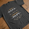 T-shirt Unisexe, T-shirt Premium, Hoodie Personnalisé – Cadeau Pour Papa - Le Nouveau Titre De Papa
