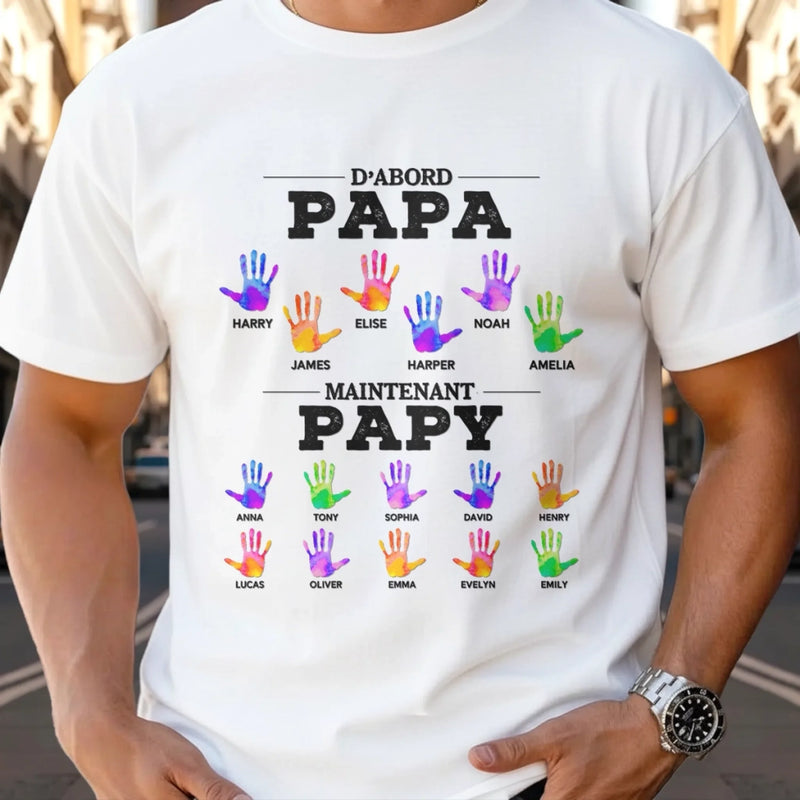 T-shirt Unisexe, T-shirt Premium, Hoodie Personnalisé – Cadeau Pour Papa - La Vie N'est Que Le Début