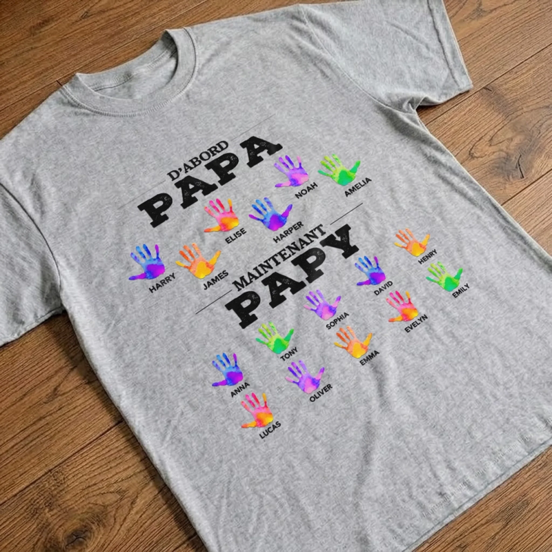 T-shirt Unisexe, T-shirt Premium, Hoodie Personnalisé – Cadeau Pour Papa - La Vie N'est Que Le Début