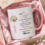Mug Personnalisé – Cadeau Fête des Mères pour Fille – Un Nouveau Voyage Sacré