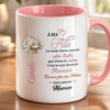 Mug Personnalisé – Cadeau Fête des Mères pour Fille – Un Nouveau Voyage Sacré