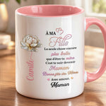 Mug Personnalisé – Cadeau Fête des Mères pour Fille – Un Nouveau Voyage Sacré